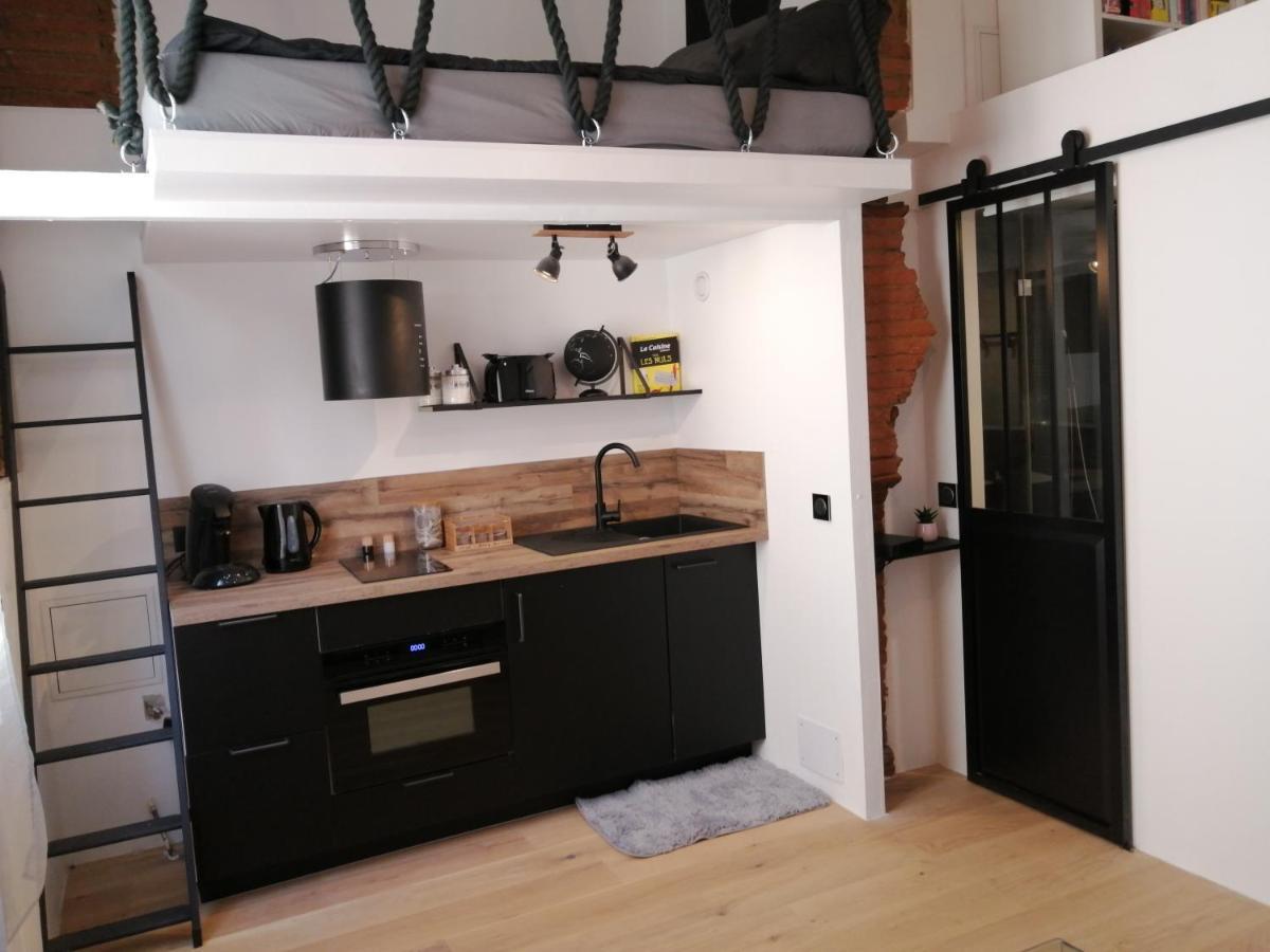 Charmant Studio De 20M2 En Hypercentre De Toulouse Eksteriør billede